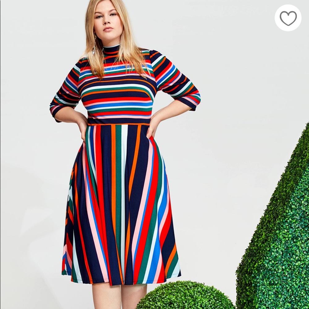 Eloquii Fit & Flair Dress!